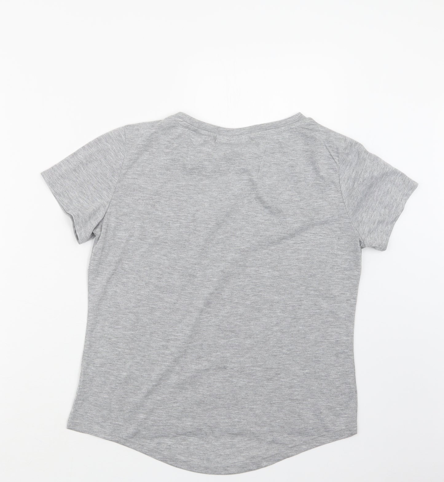 Bravado Womens Grey   Basic T-Shirt Size 14