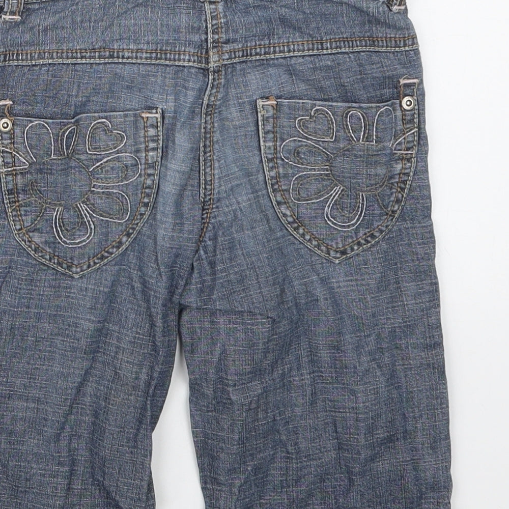 NEXT Girls Blue  Denim Straight Jeans Size 6 Years