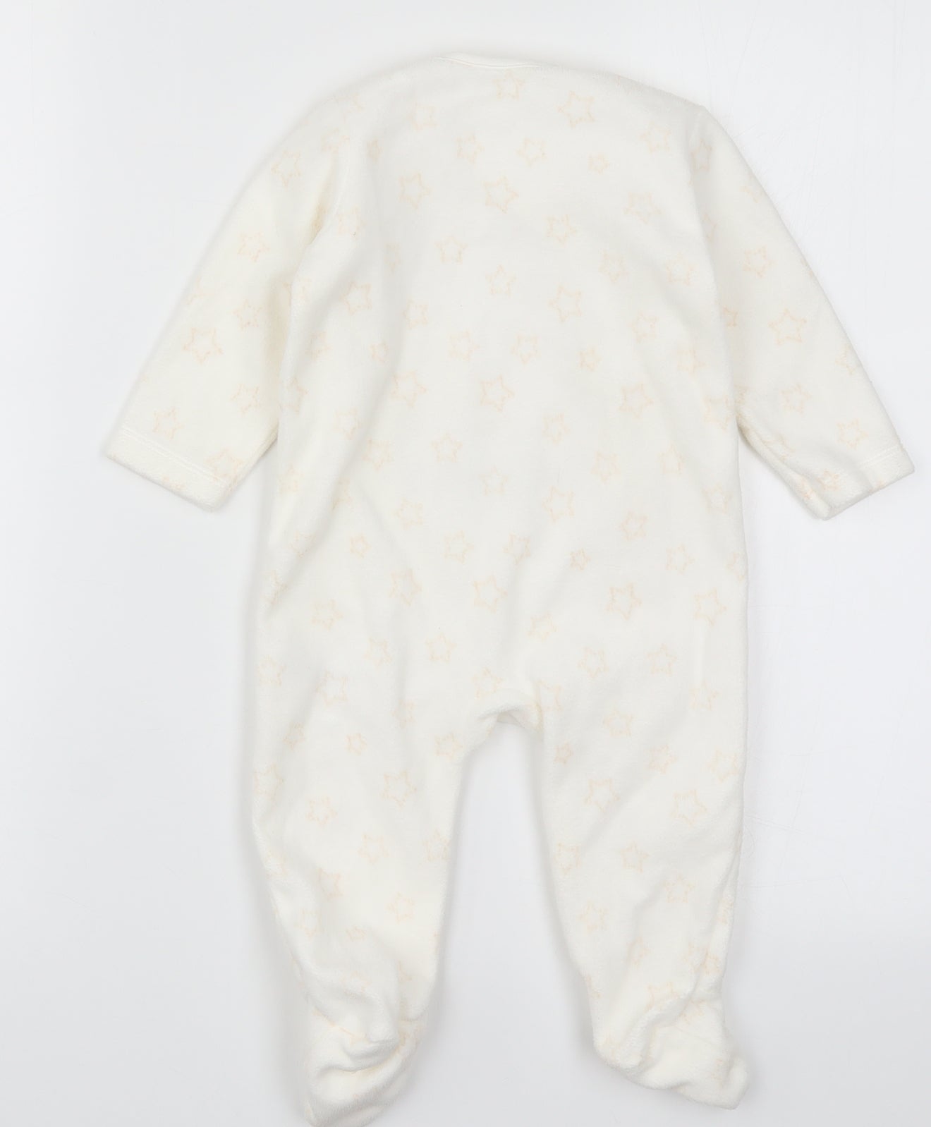 Preworn Baby White Geometric  Cami One Piece Size 6-9 Months  - Winnie the Pooh Hello Little One