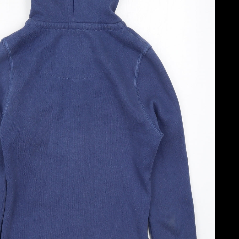 Johnnie B Womens Blue   Full Zip Hoodie Size L