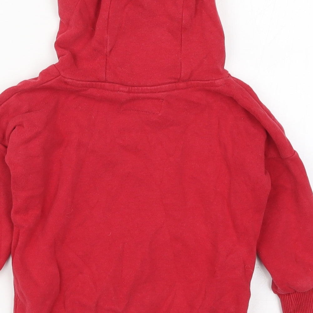 NEXT Boys Red   Basic T-Shirt Size 18-24 Months  - Hoodie