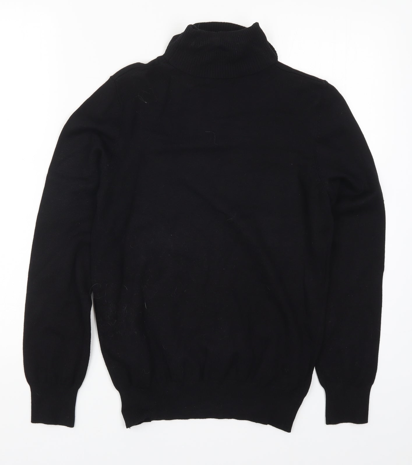 Papaya Womens Black  Knit Pullover Jumper Size 14