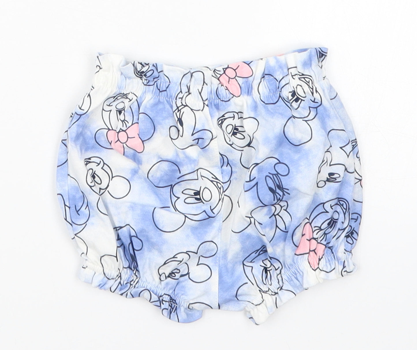 Gap Baby Blue   Cropped Trousers Size 3-6 Months  - Mickey Minnie Mouse Pyjamas