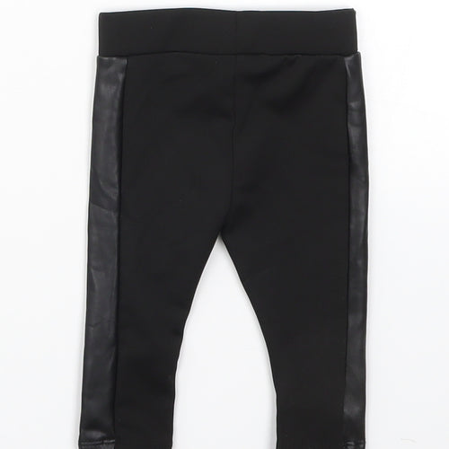 Firetrap Girls Black   Capri Leggings Size 0-3 Months