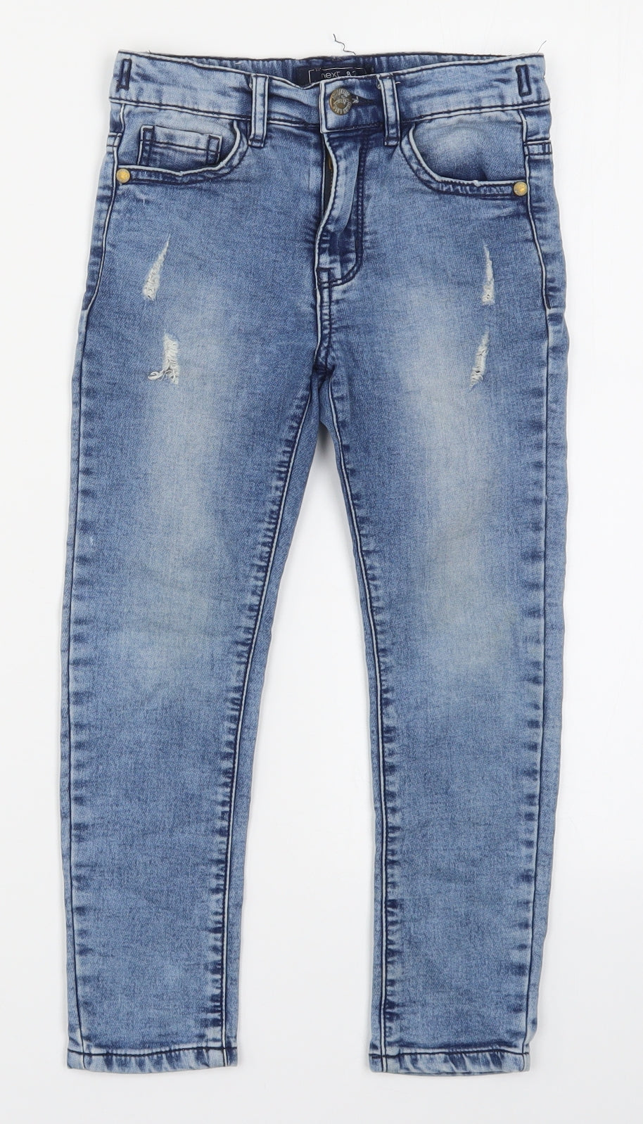 NEXT Boys Blue  Denim Skinny Jeans Size 6 Years