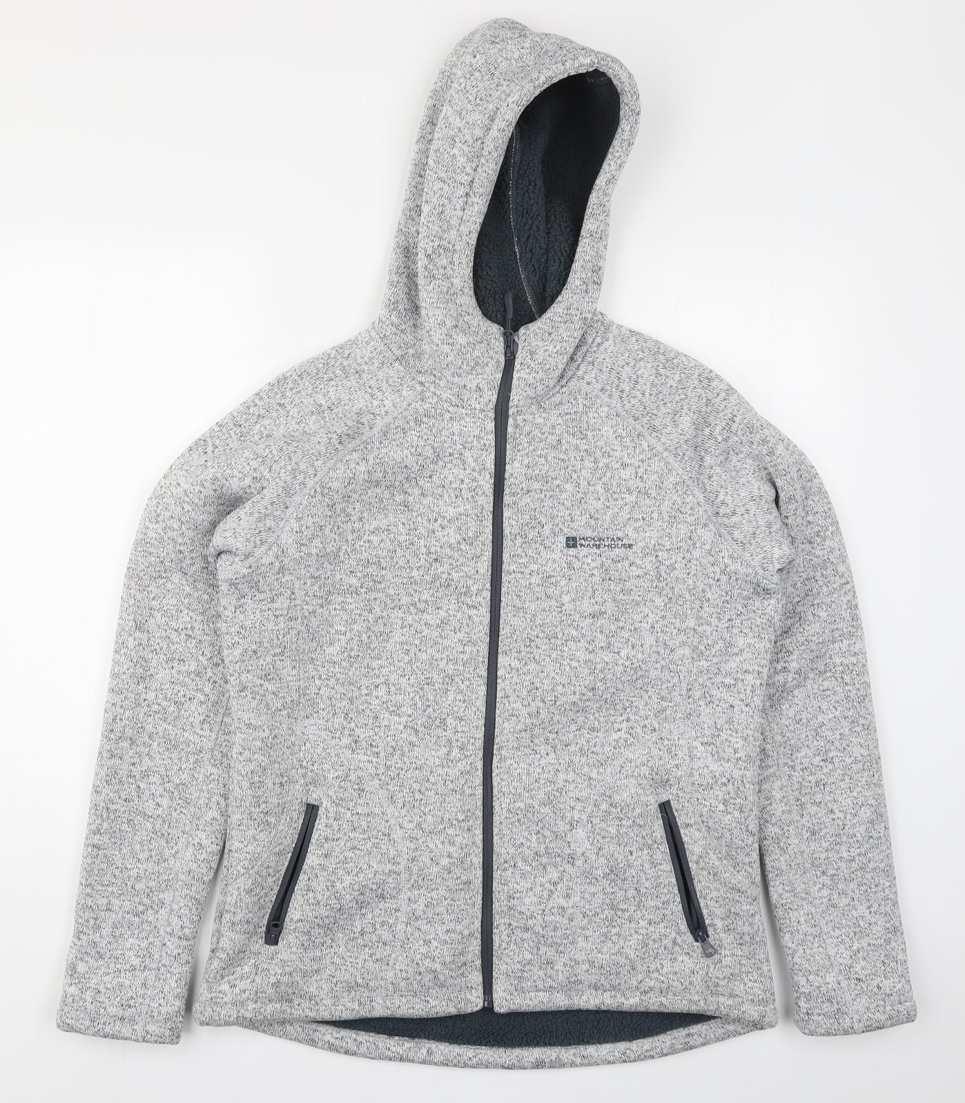 Mountain Warehouse Womens Grey   Full Zip Hoodie Size 14