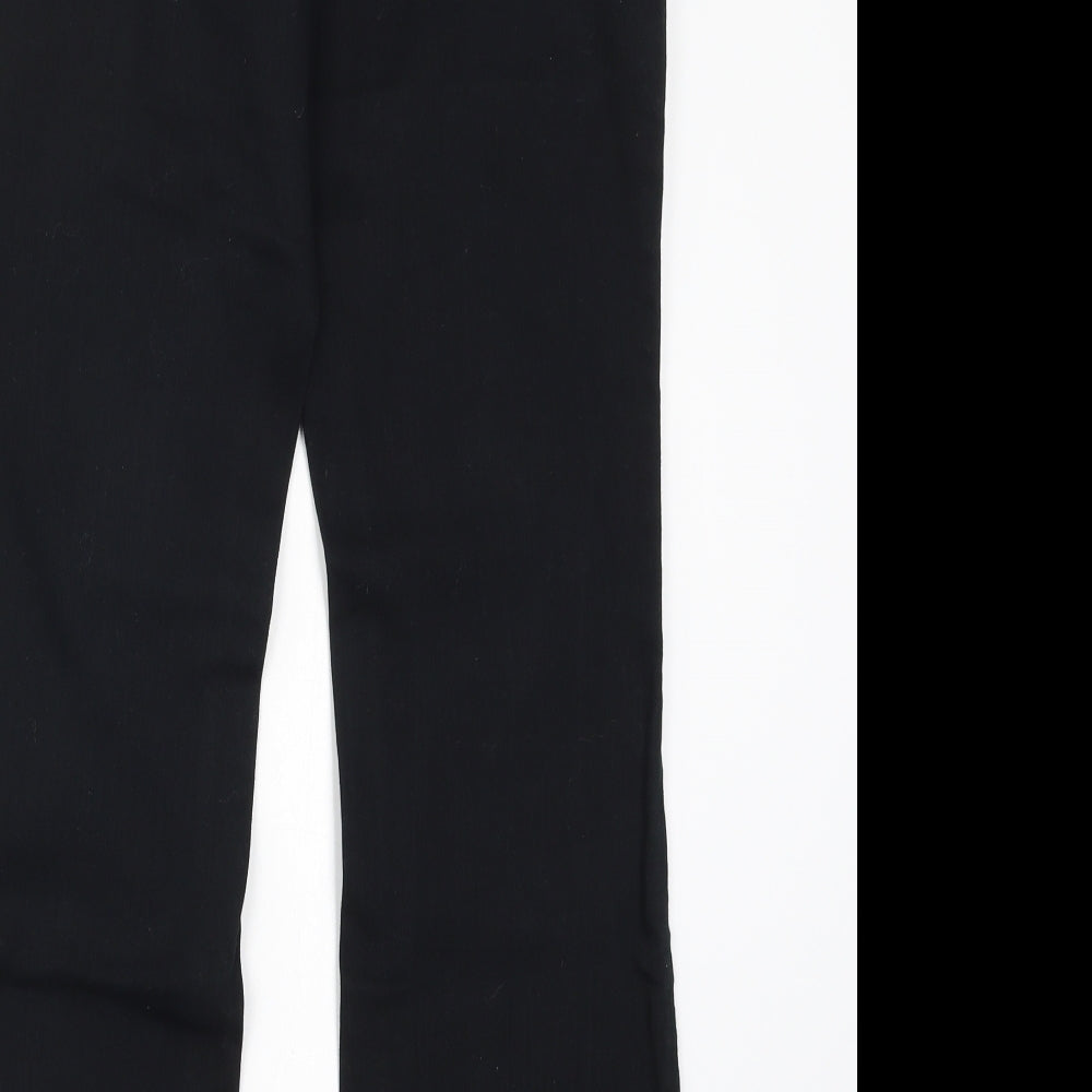 NEXT Womens Black  Denim Bootcut Jeans Size 14 L28.5 in