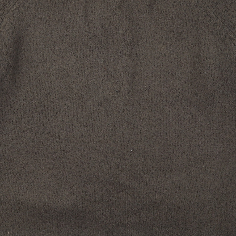 Marks and Spencer Womens Green  Knit Cardigan Jumper Size 18
