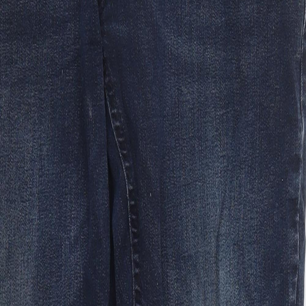 F&F Mens Blue  Denim Straight Jeans Size 32 L30 in