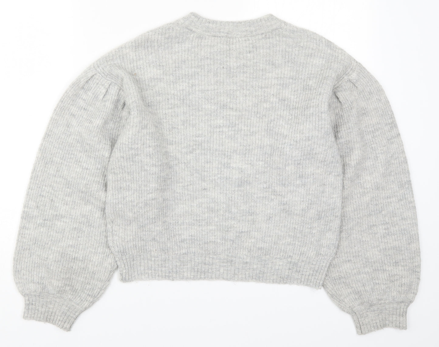 H&M Boys Grey  Knit Pullover Jumper Size 11-12 Years