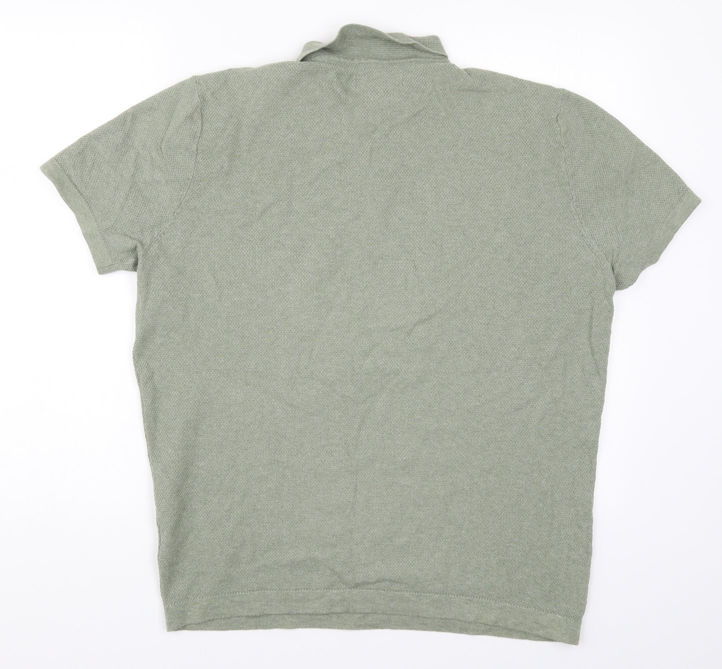 Broken Standard Mens Green    Polo Size L