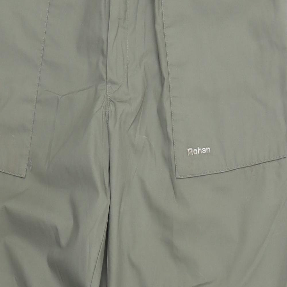 Rohan Mens Green   Cargo Trousers Size 40 L29 in