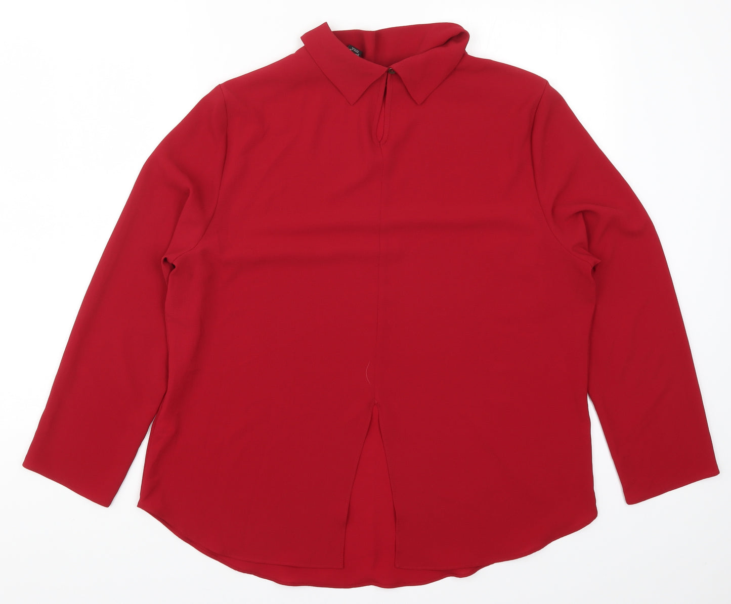 Atmosphere Womens Red   Basic Blouse Size 16
