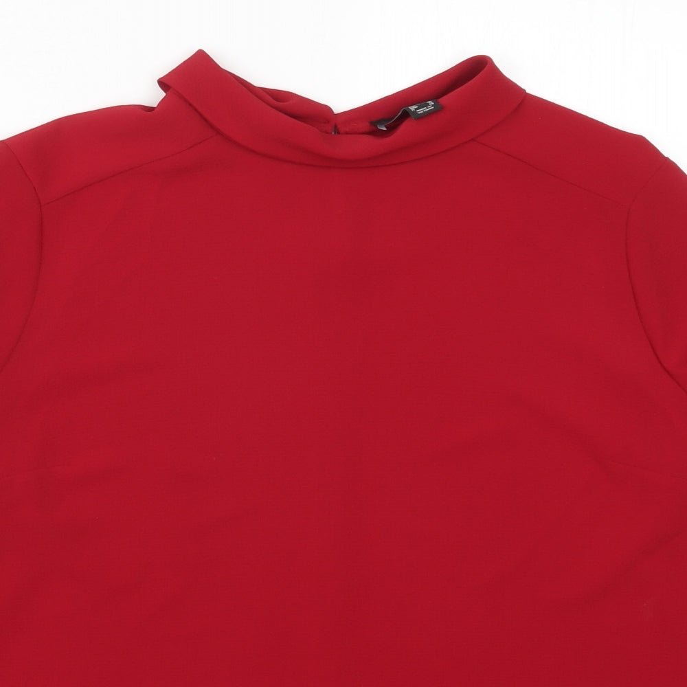 Atmosphere Womens Red   Basic Blouse Size 16