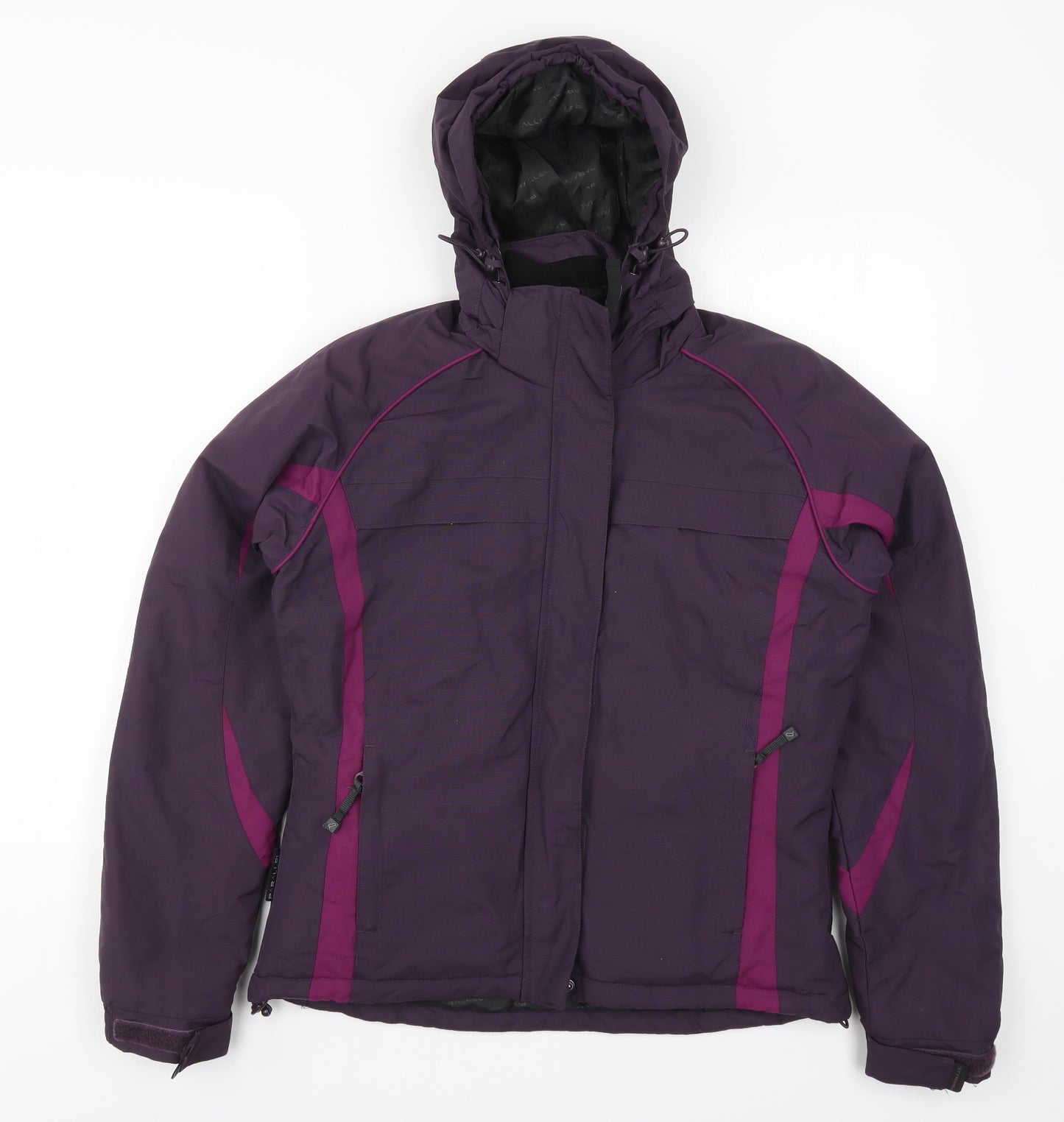 Parallel Womens Purple   Windbreaker Coat Size 8