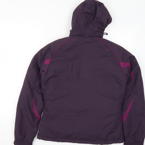 Parallel Womens Purple   Windbreaker Coat Size 8
