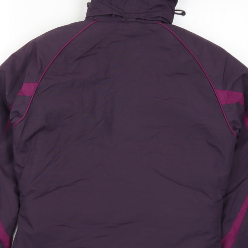 Parallel Womens Purple   Windbreaker Coat Size 8