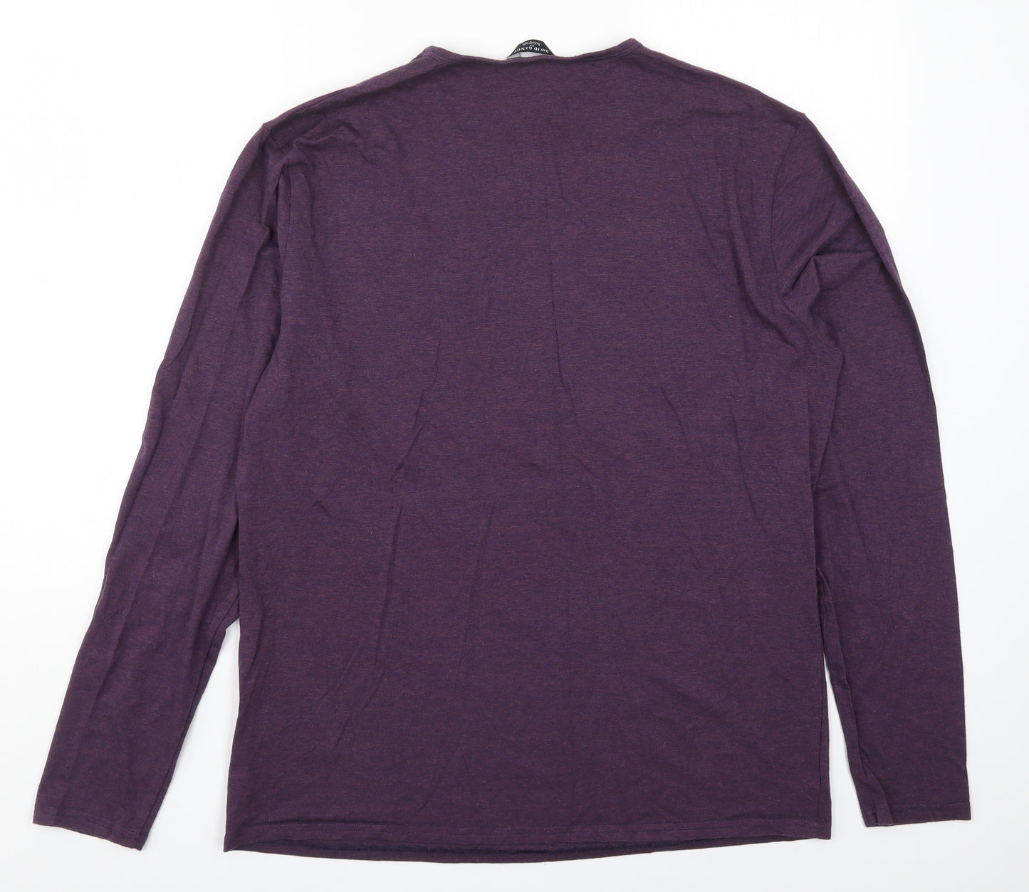 Marks and Spencer Mens Purple    T-Shirt Size L