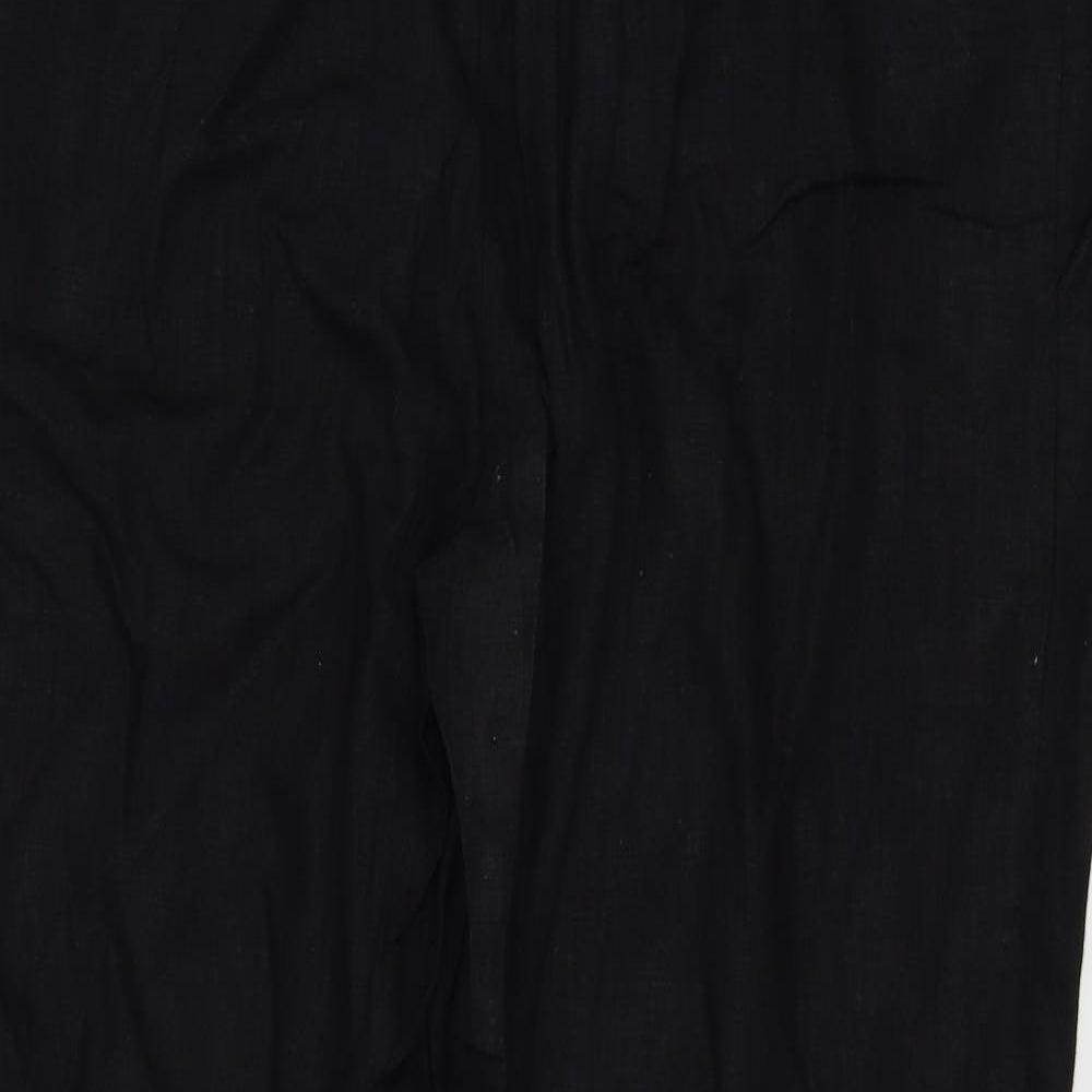 George Womens Black   Trousers  Size 14 L29 in
