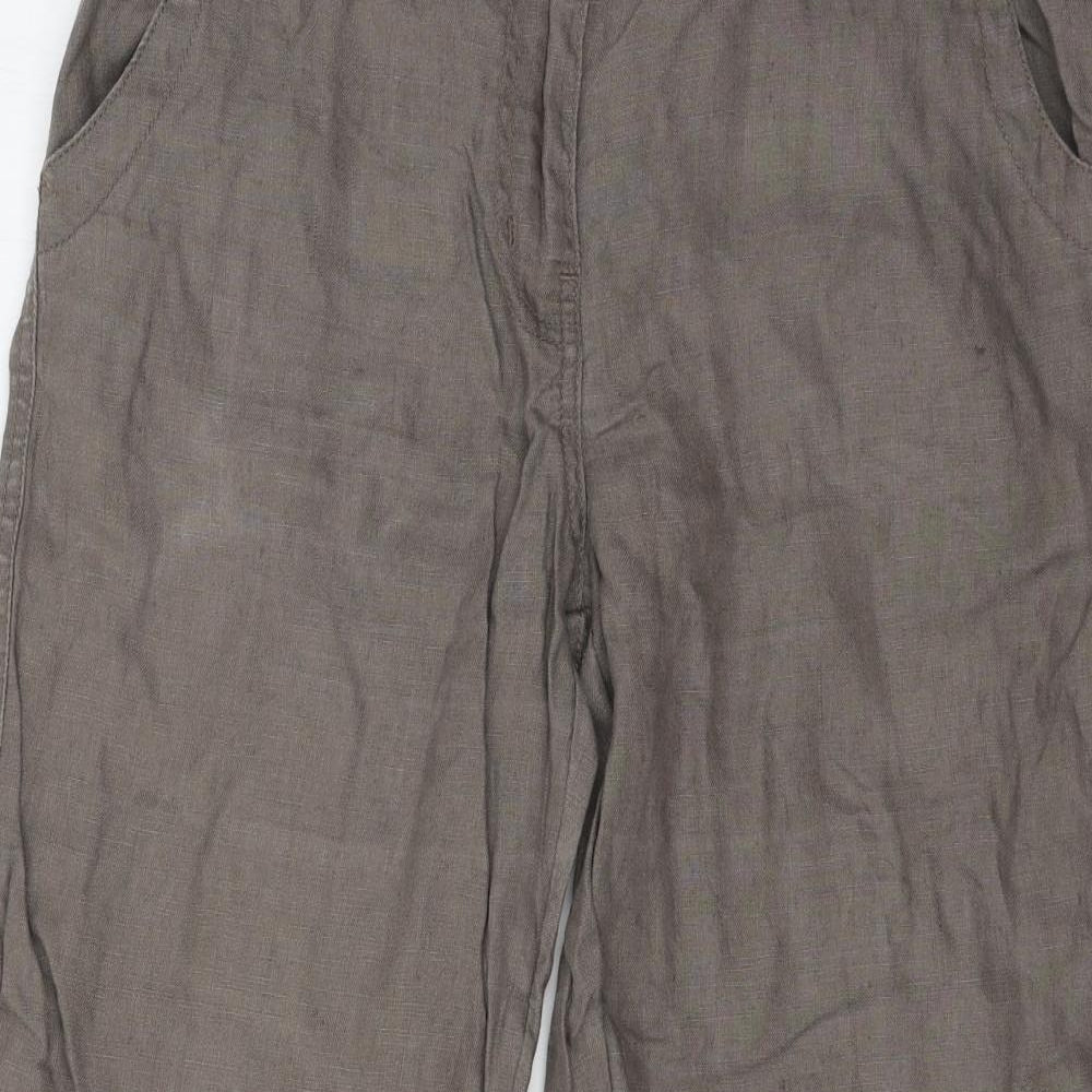 George Womens Brown   Trousers  Size 12 L24 in