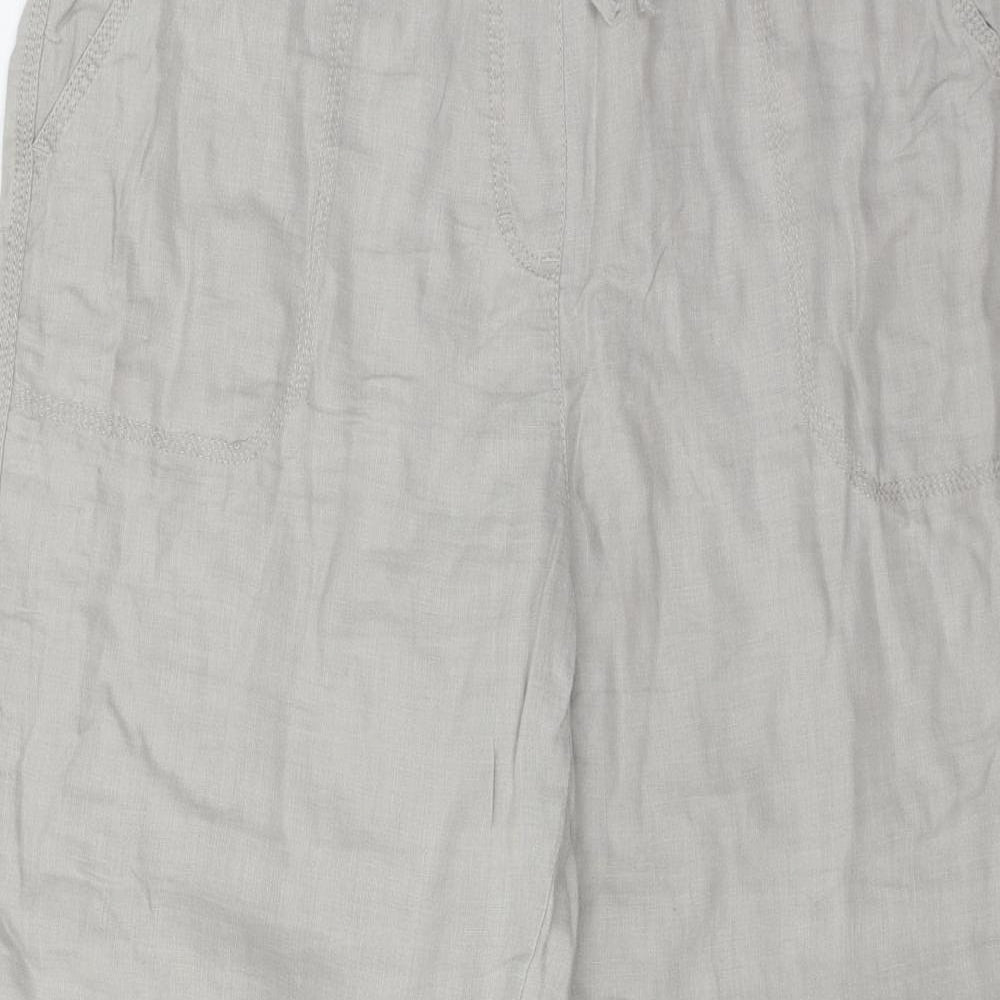 Marks and Spencer Womens Grey   Trousers  Size 18 L26 in