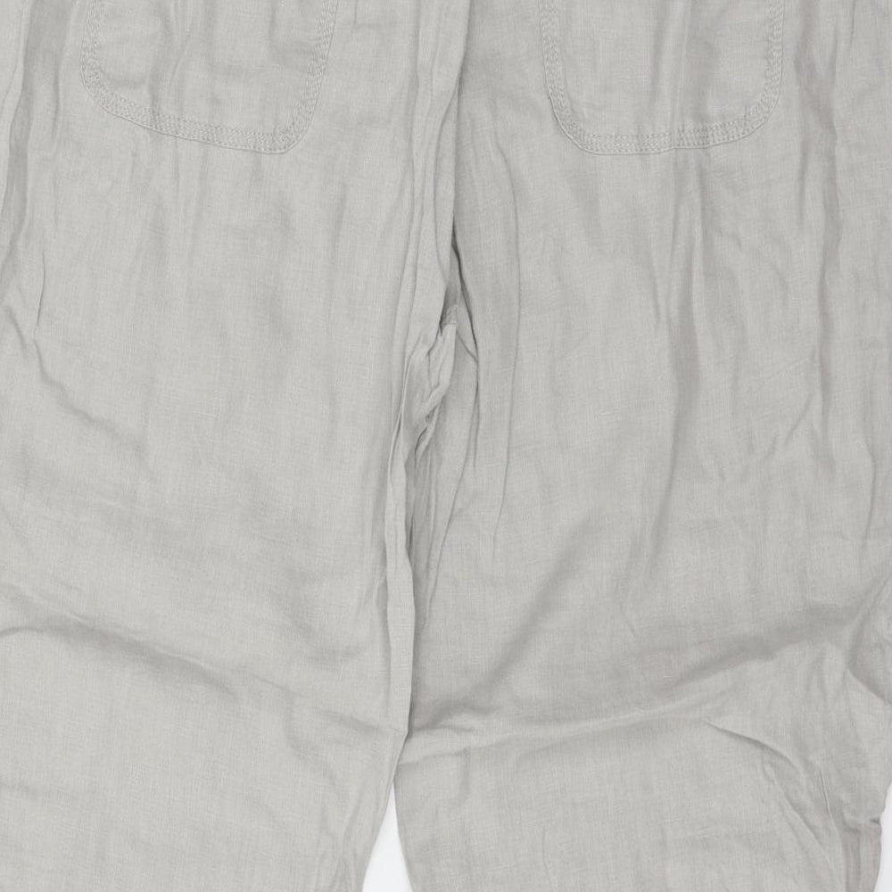 Marks and Spencer Womens Grey   Trousers  Size 18 L26 in
