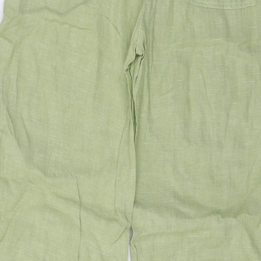 Principles Womens Green   Trousers  Size 14 L29 in