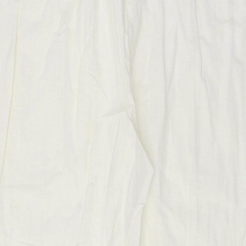 Roberto Naldi Womens Ivory   Trousers  Size 14 L29 in