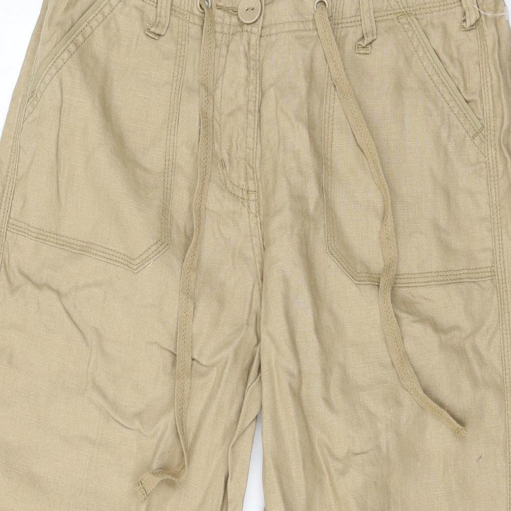 George Womens Brown   Cropped Trousers Size 12 L21 in