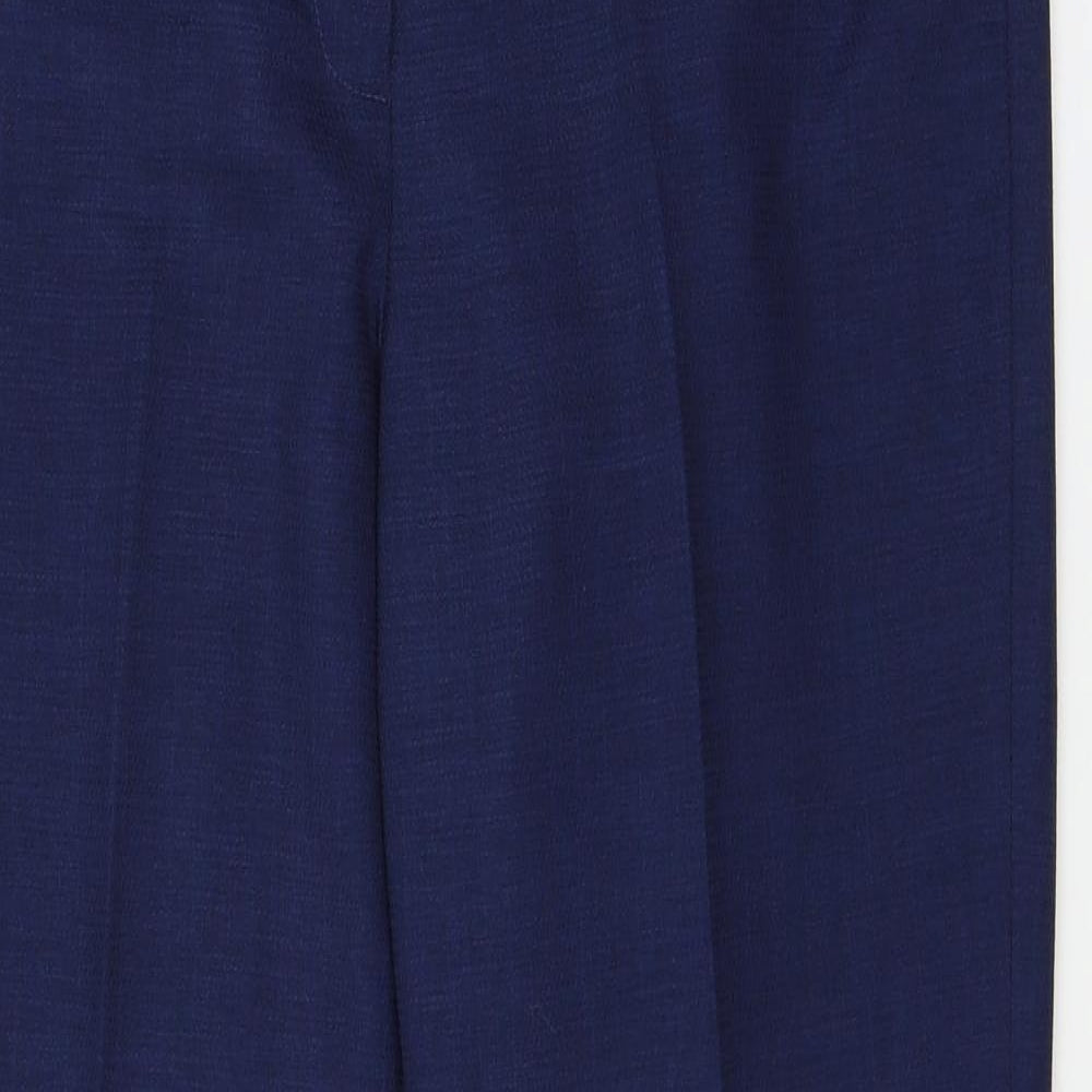 Le Suit Womens Blue   Trousers  Size 8 L29 in