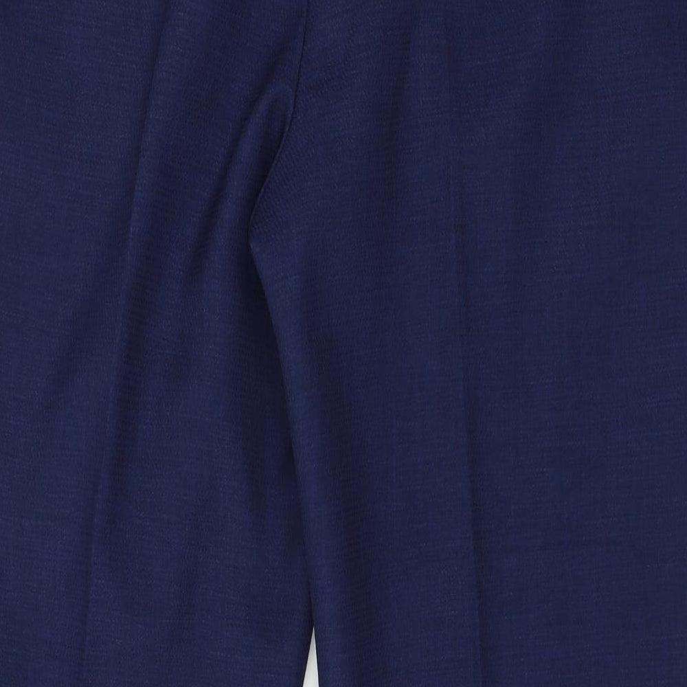 Le Suit Womens Blue   Trousers  Size 8 L29 in