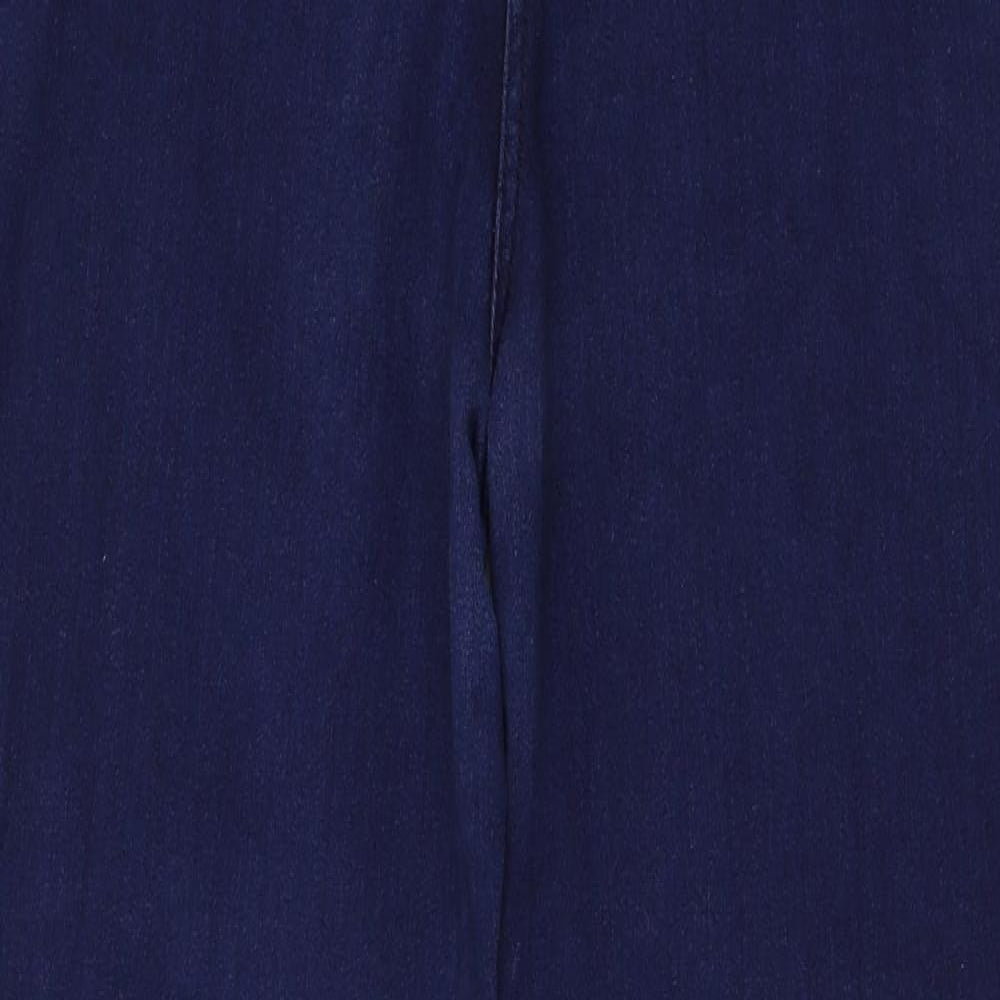 Per Una Womens Blue  Denim Straight Jeans Size 16 L29 in