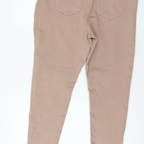 Per Una Womens Pink  Denim Skinny Jeans Size 36 in L27 in