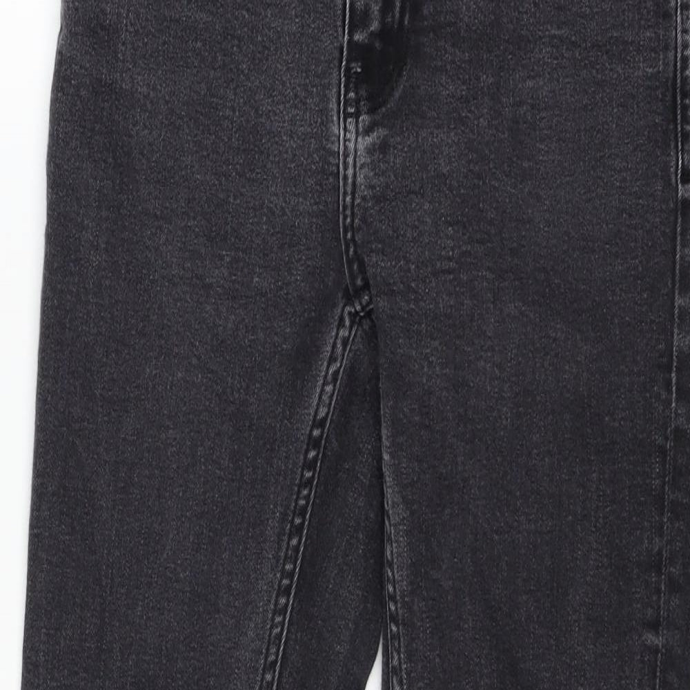 Zara Womens Grey  Denim Skinny Jeans Size 8 L26 in