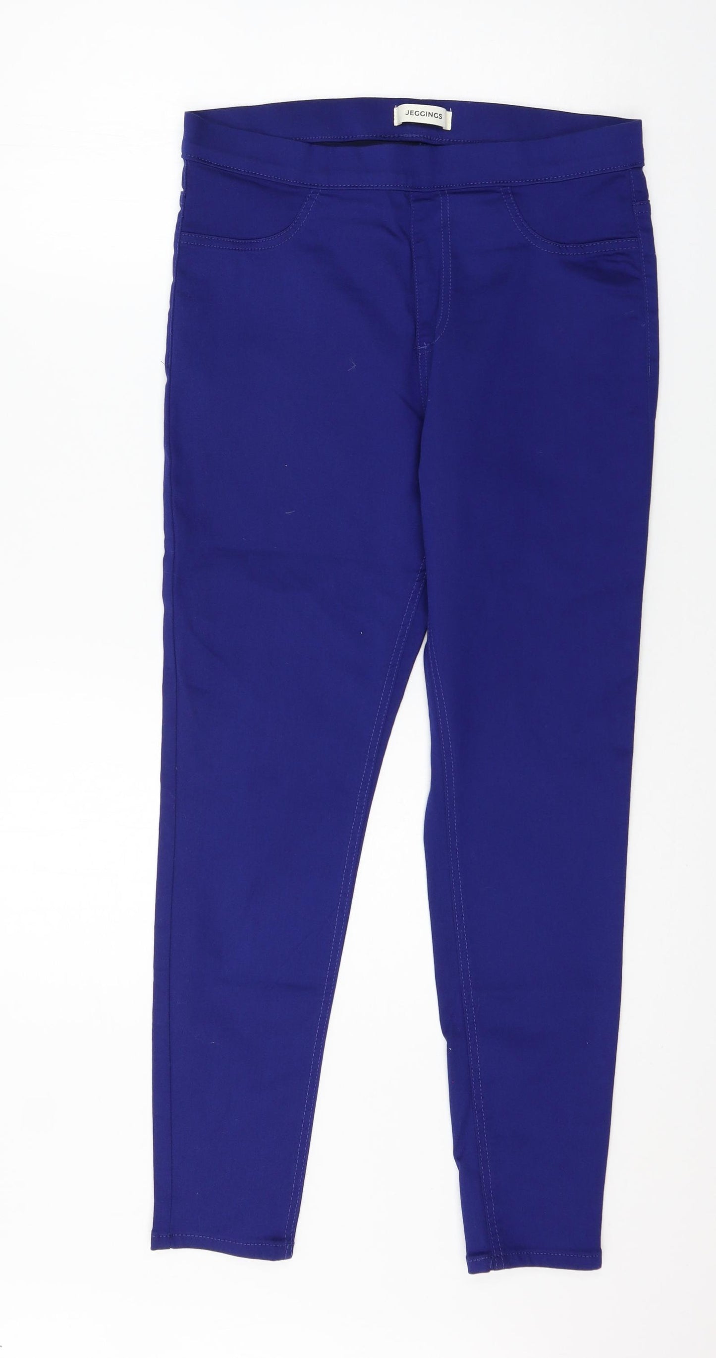 Marks and Spencer Womens Blue  Denim Jegging Jeans Size 12 L27 in