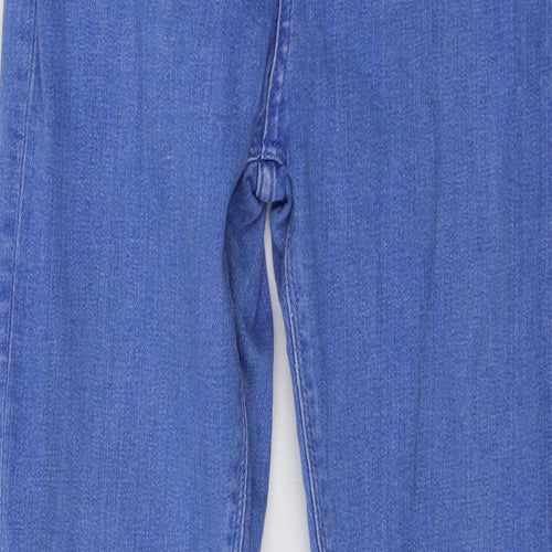 Topshop Womens Blue  Denim Skinny Jeans Size 28 in L34 in