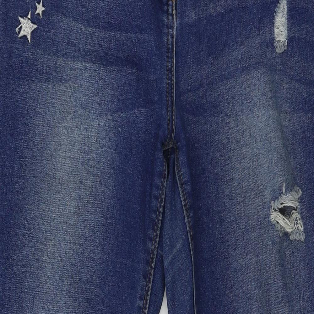 George Womens Blue  Denim Skinny Jeans Size 10 L26 in