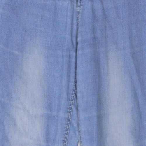 Denim & Co. Womens Blue  Denim Skinny Jeans Size 12 L30 in