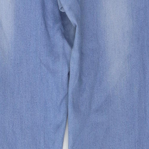 Denim & Co. Womens Blue  Denim Skinny Jeans Size 12 L30 in