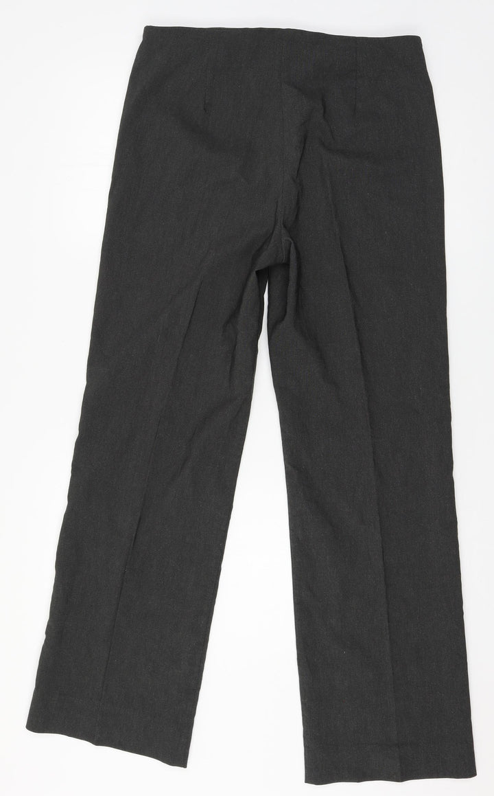 b.young Womens Grey Trousers Size 16 L31 in