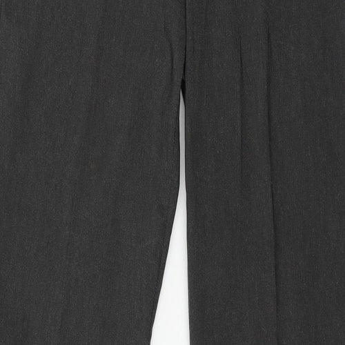 b.young Womens Grey   Trousers  Size 16 L31 in