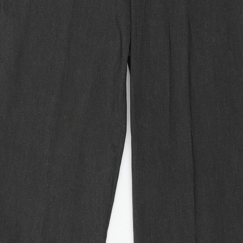 b.young Womens Grey   Trousers  Size 16 L31 in