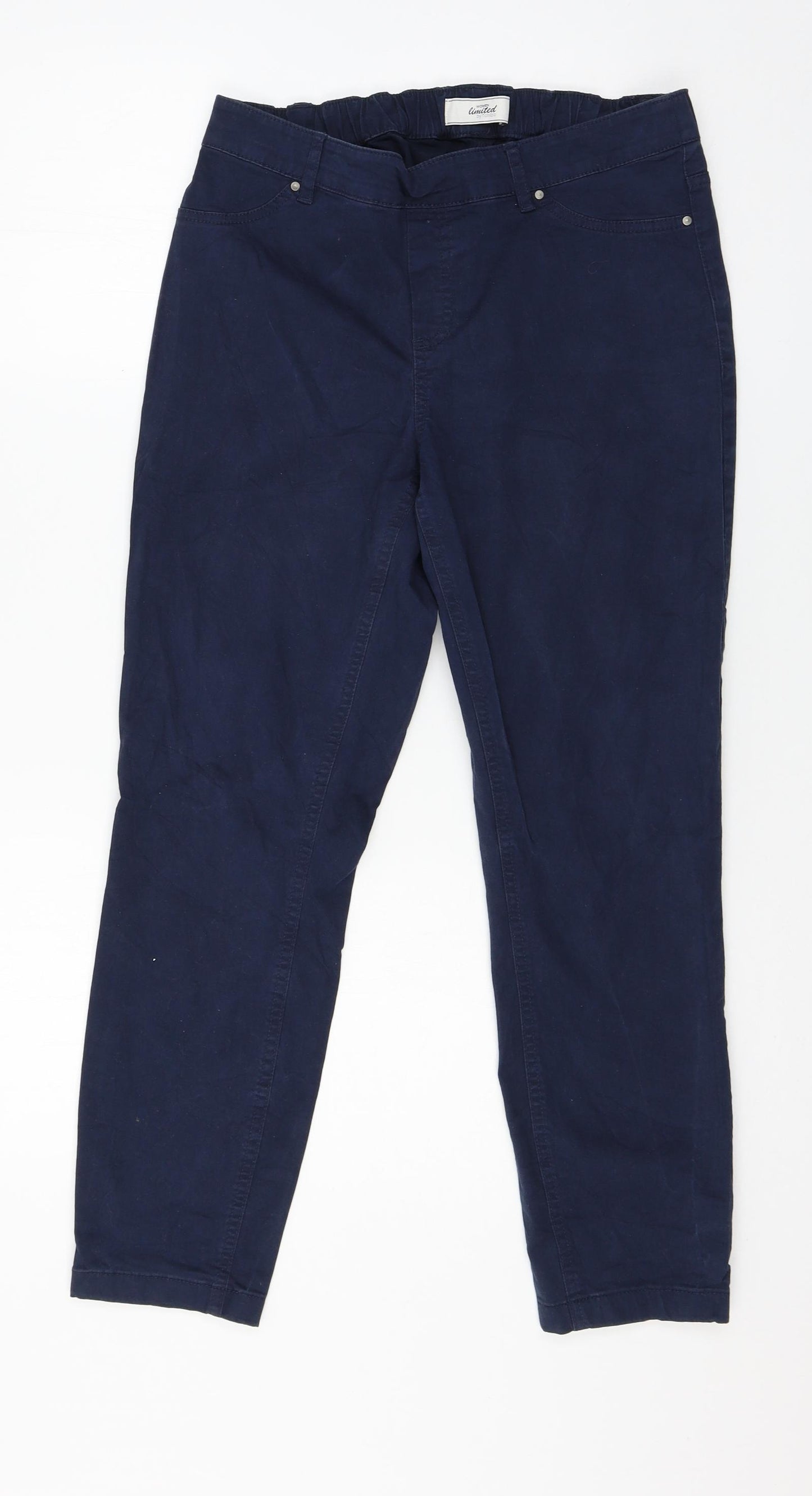 tohibo Womens Blue   Trousers  Size 10 L25 in