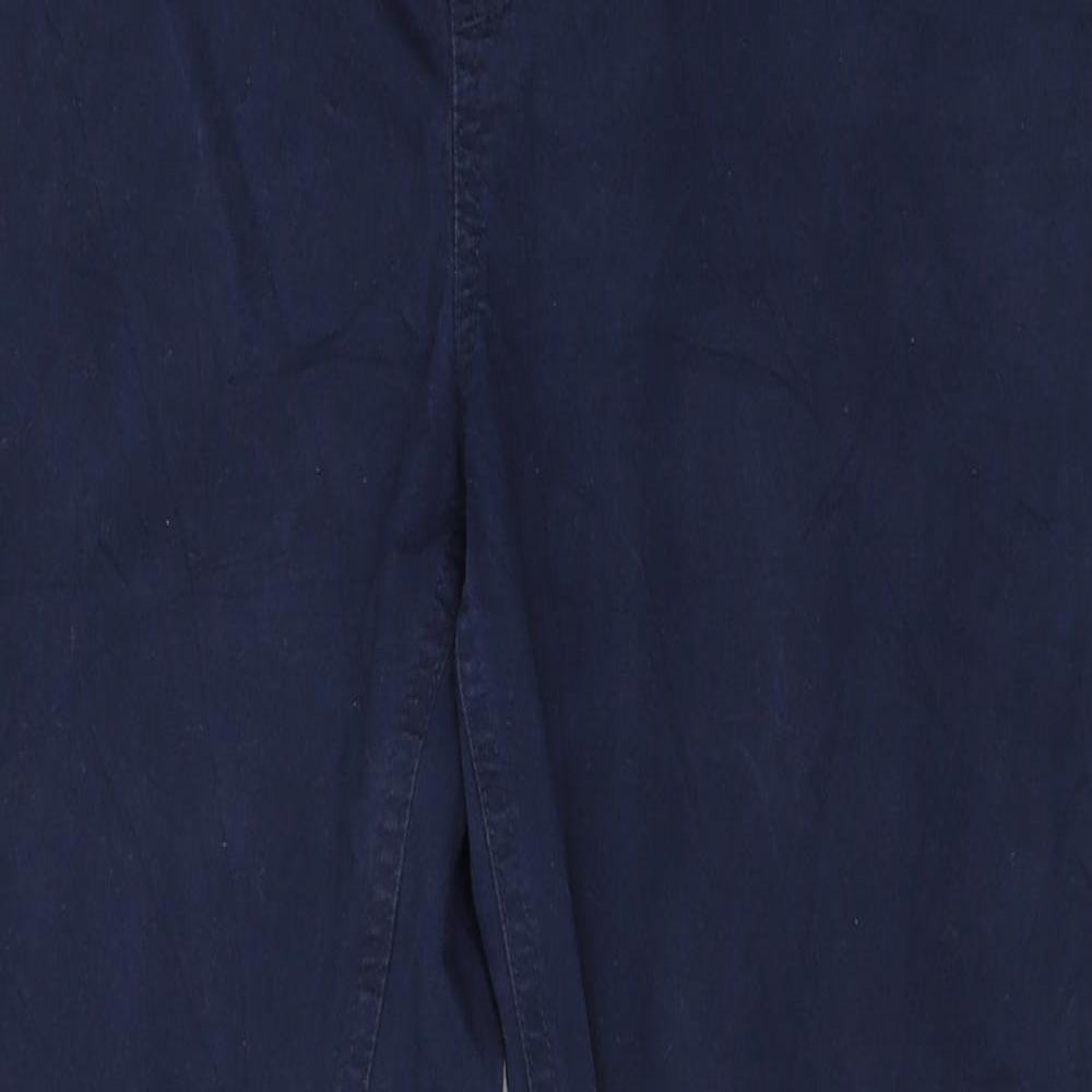 tohibo Womens Blue   Trousers  Size 10 L25 in