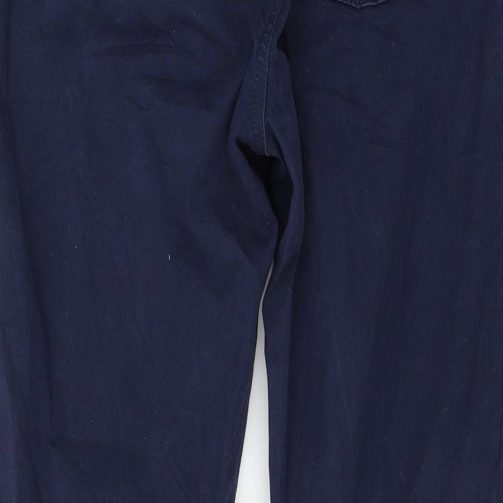 tohibo Womens Blue   Trousers  Size 10 L25 in