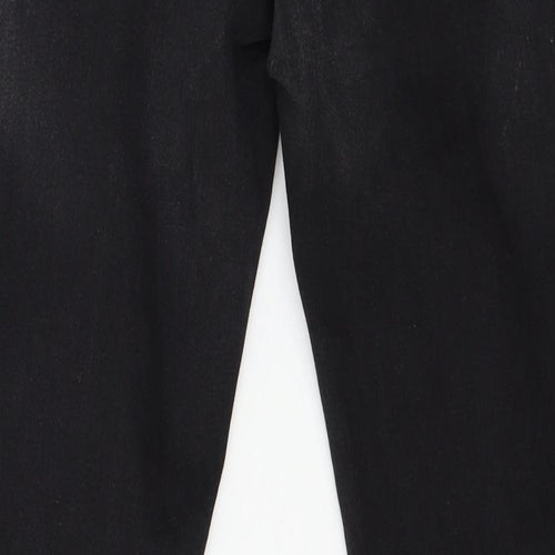Denim & Co. Womens Black  Denim Skinny Jeans Size 8 L29 in