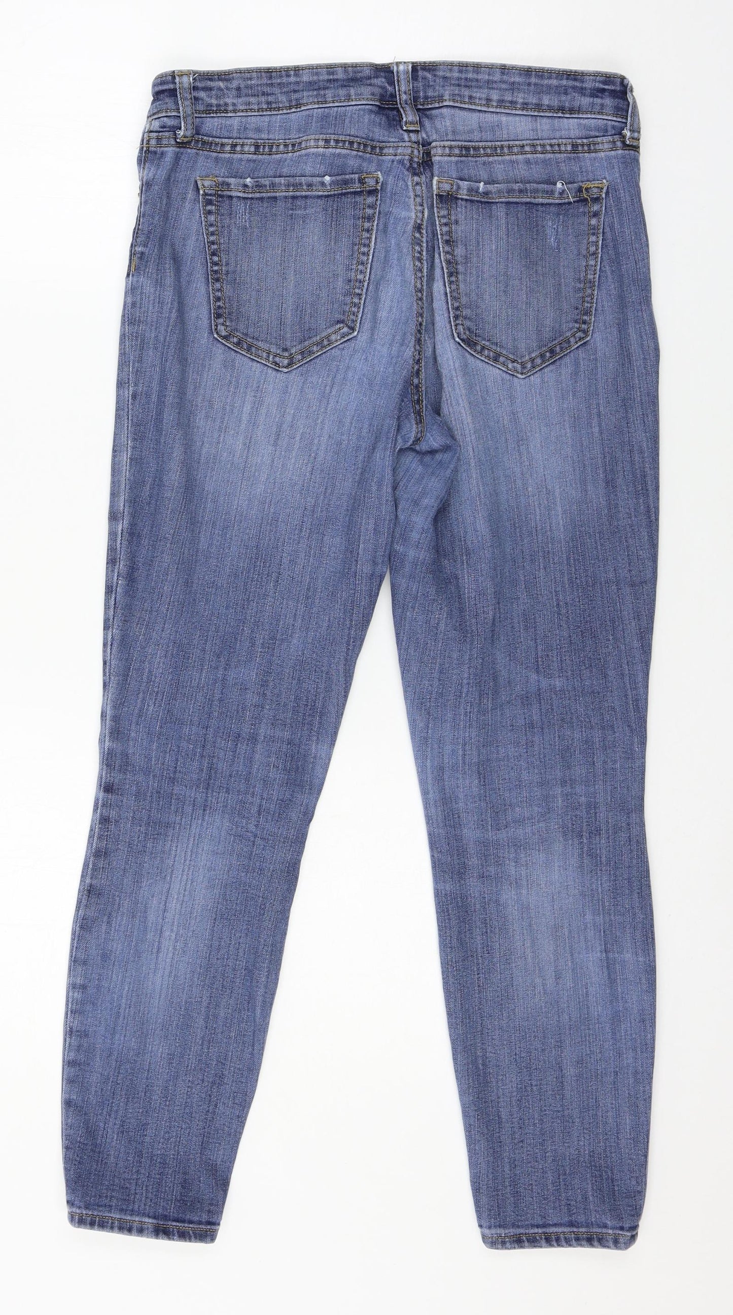 Gap Womens Blue  Denim Skinny Jeans Size 6 L25 in