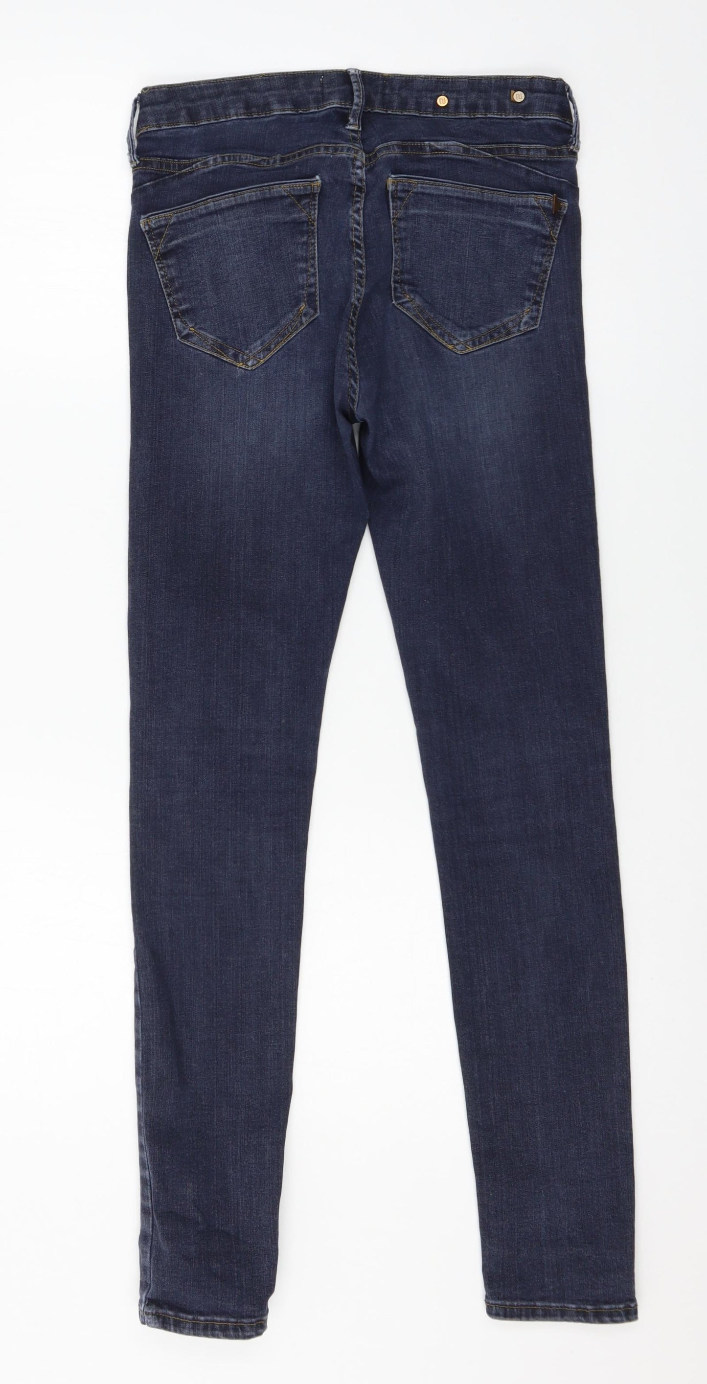 River Island Womens Blue  Denim Skinny Jeans Size 10 L29 in