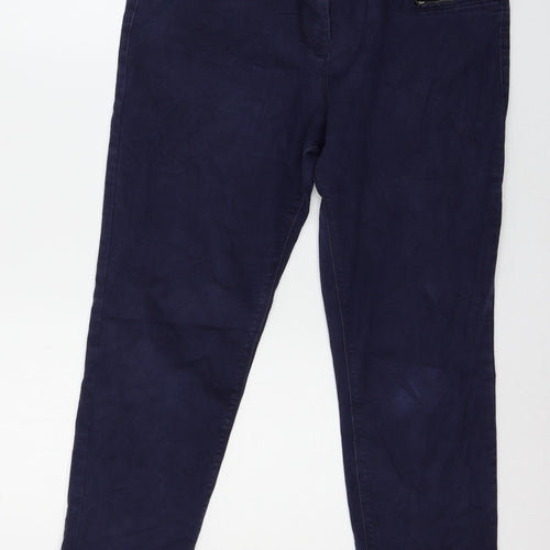 George Womens Blue  Denim Skinny Jeans Size 14 L26 in