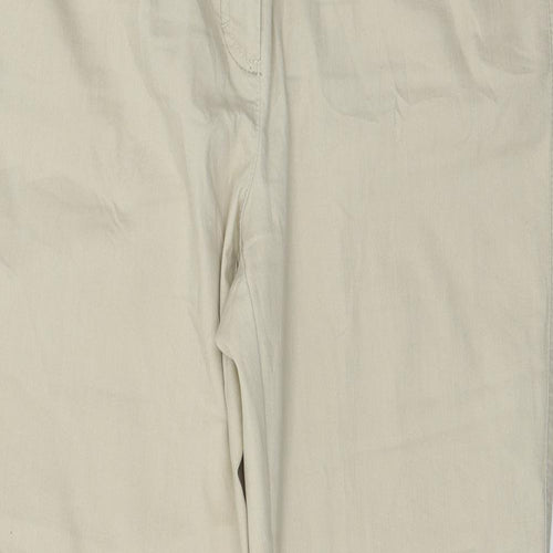 Fairfield Womens Beige  Denim Trousers  Size 12 L29 in